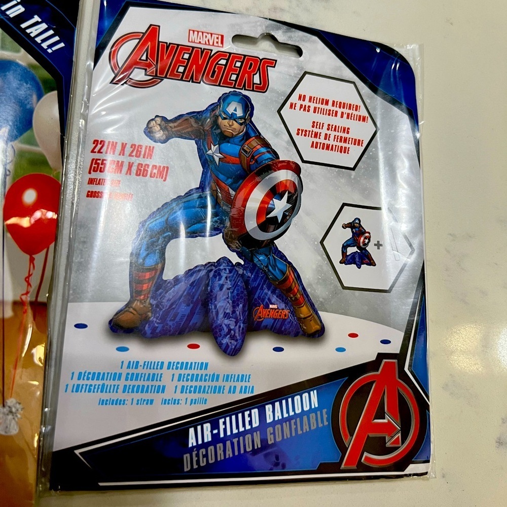 Marvel Avengers Captain America Balloon